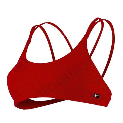 LAMIA TOP CRISS-CROSS BACK - LADIES Red