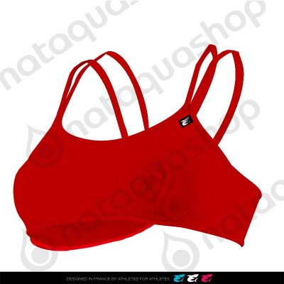SHANI WATER DROP BACK - LADIES Rouge