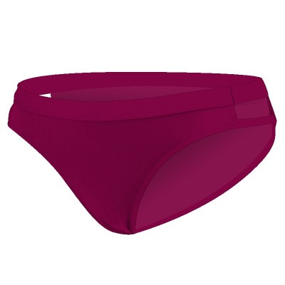 TYNDALL DOUBLE STRAP BRIEF - LADIES Cherry Pink