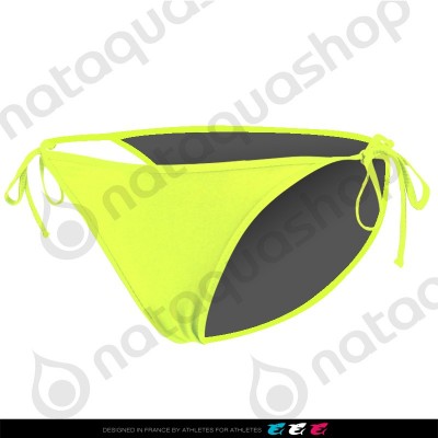 GISSAR TIE SIDE BRIEF - FEMME Jaune fluo