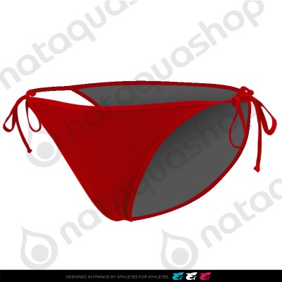 GISSAR TIE SIDE BRIEF - LADIES Red