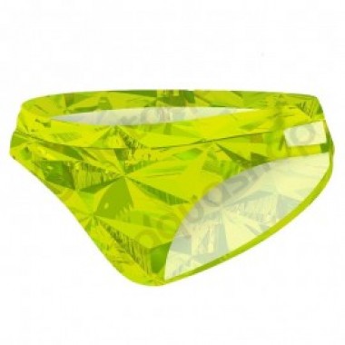 PRIMEVAL DOUBLE STRAP BRIEF - FEMME VERT LIME - photo 0