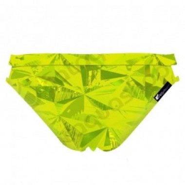 PRIMEVAL DOUBLE STRAP BRIEF - FEMME VERT LIME - photo 1