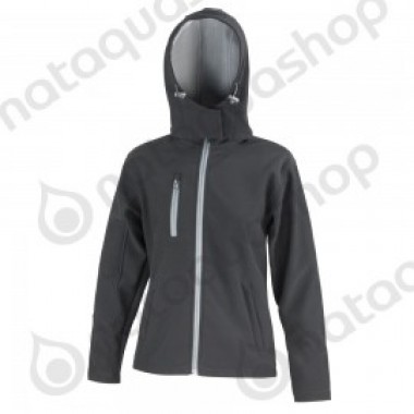 VESTE SOFTSHELL A CAPUCHE R230F - FEMME - photo 0