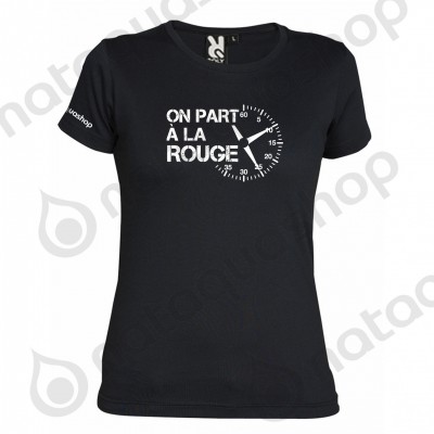 ON PART A LA ROUGE - FEMME Noir