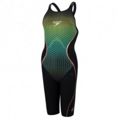 LZR PURE INTENT DOS OUVERT - FEMME black/fluo yellow/jade - photo 0