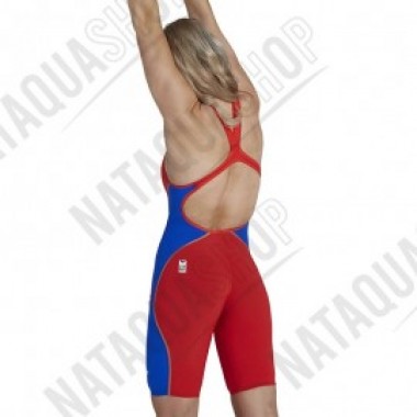 LZR PURE INTENT DOS OUVERT - FEMME Red/blue - photo 2