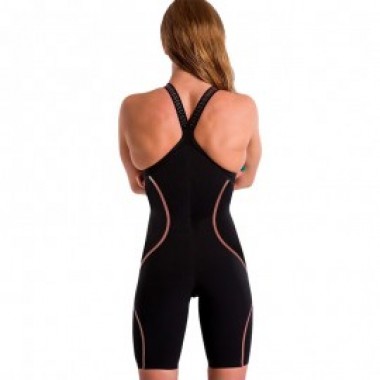 LZR PURE INTENT DOS FERME - FEMME Black-red - photo 1
