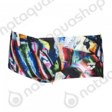 M COLOURFUL PAINTINGS LOW WAIST SHORT - photo 0