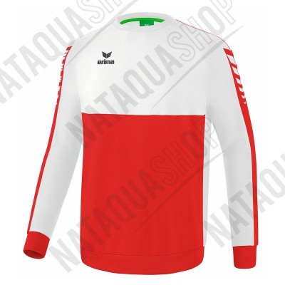 SWEAT-SHIRT SIX WINGS - ADULT red/white