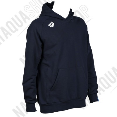 TEAM PANEL HOODED SWEAT - UNISEXE navy blue TEAM PANEL HOODED SWEAT - UNISEXE navy blue