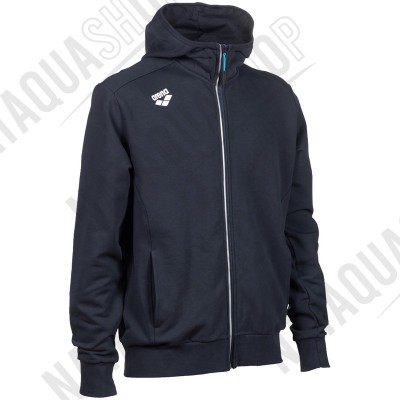 TEAM PANEL HOODED JACKET - UNISEXE navy blue TEAM PANEL HOODED JACKET - UNISEXE navy blue