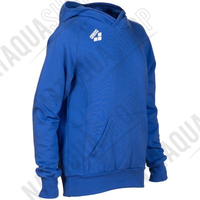 TEAM PANEL HOODED SWEAT - JUNIOR royal blue