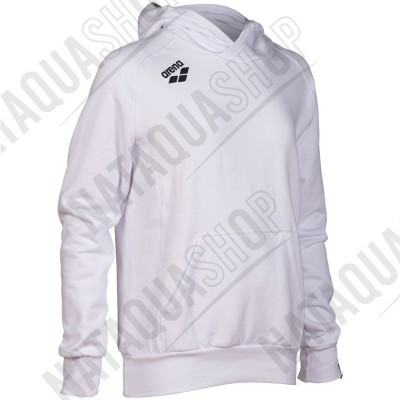 TEAM PANEL HOODED SWEAT - JUNIOR White TEAM PANEL HOODED SWEAT - JUNIOR White