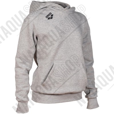 TEAM PANEL HOODED SWEAT - JUNIOR Gris