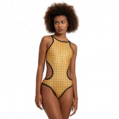 WOMEN'S ARENA 50TH GOLD SWIMSUIT TECH ONE BACK - photo 0