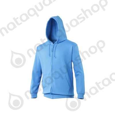 Sweat-shirt with zip Male - JH050 Sapphire Blue