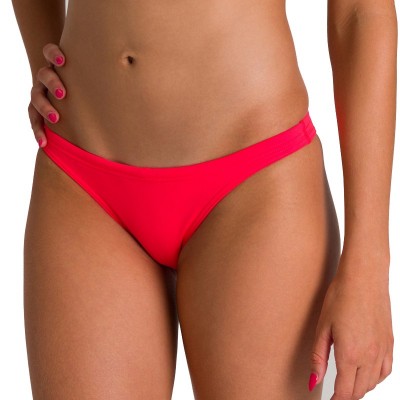 FREE BRIEF - FEMME FLUO RED-YELLOW STAR