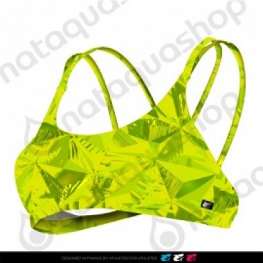 LEAVES FOREST TOP CRISS-CROSS BACK - LADIES VERT LIME - photo 0